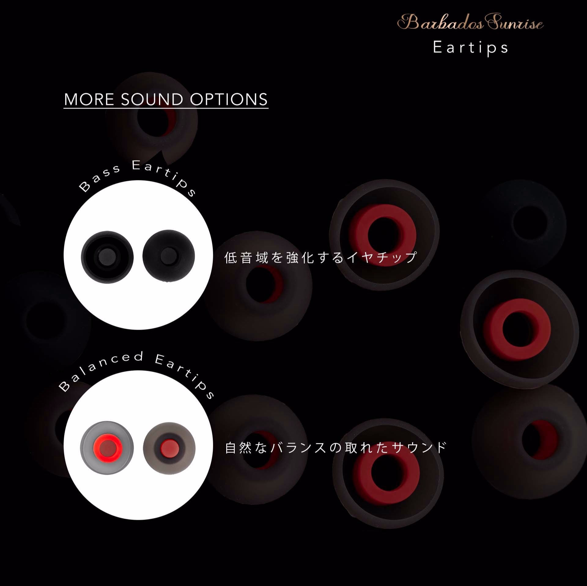 Barbados Sunriseイヤチップ